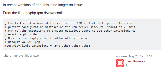 cgi.fix_pathinfo